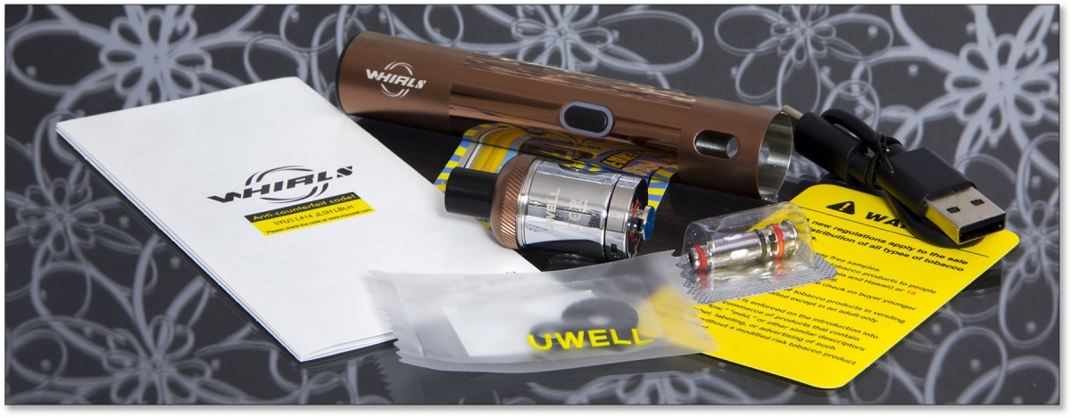 Uwell Whirl S Starter Kit contents