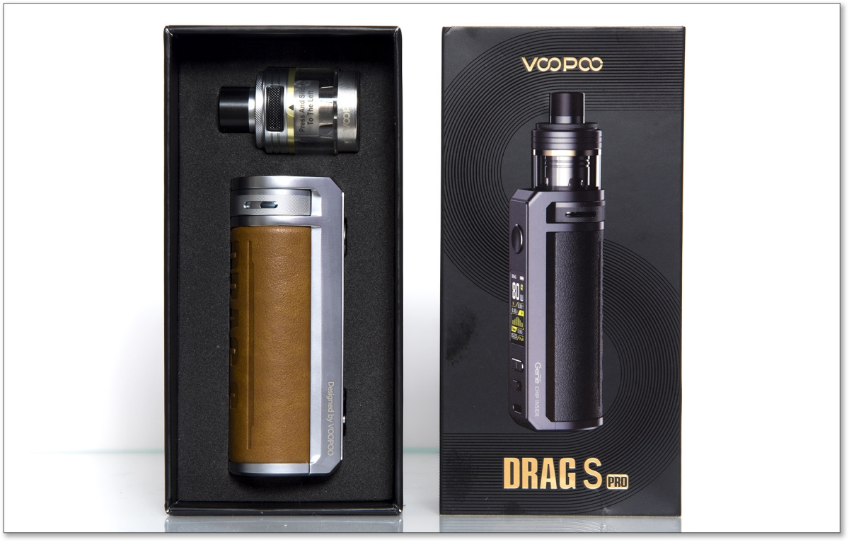 VooPoo Drag S Pro Pod Kit unboxing