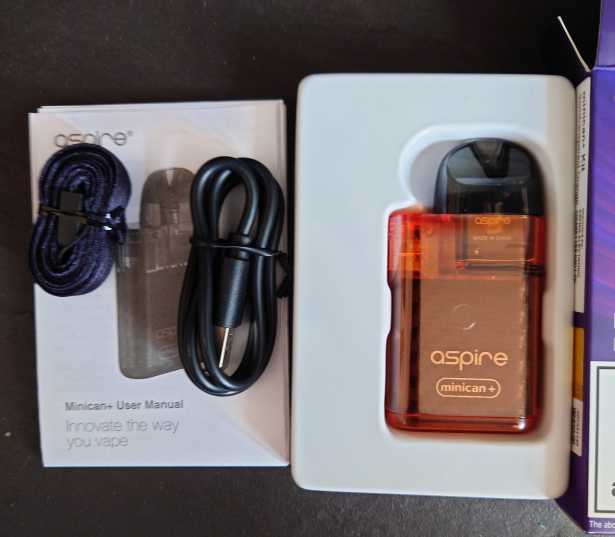 Aspire Minican+ contents