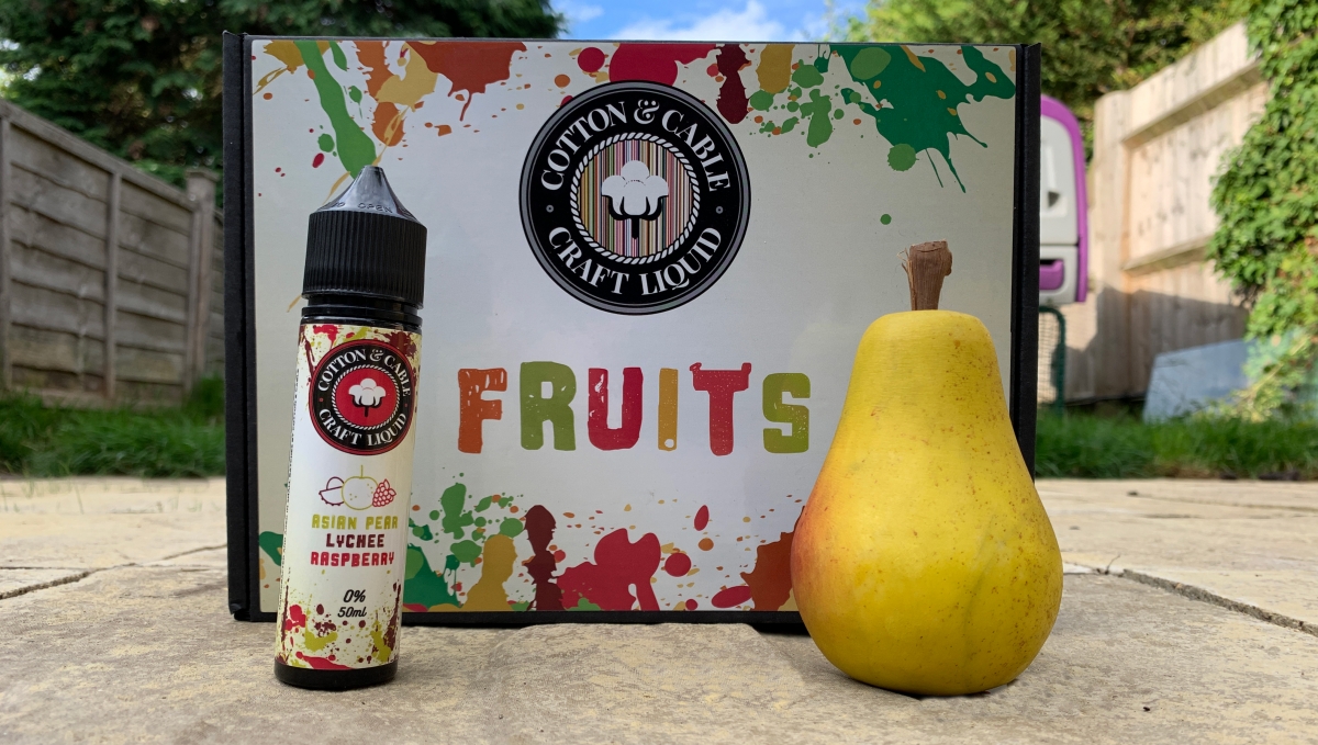 Fruits by Cotton & Cable Craft Liquids Asian Pear, Lychee and Raspberry