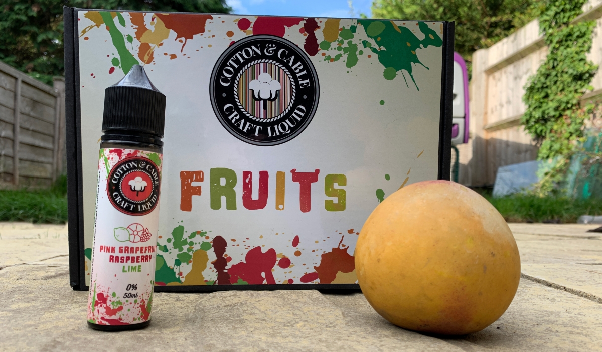 Fruits by Cotton & Cable Craft Liquids Pink Grapefruit, Raspberry and Lime