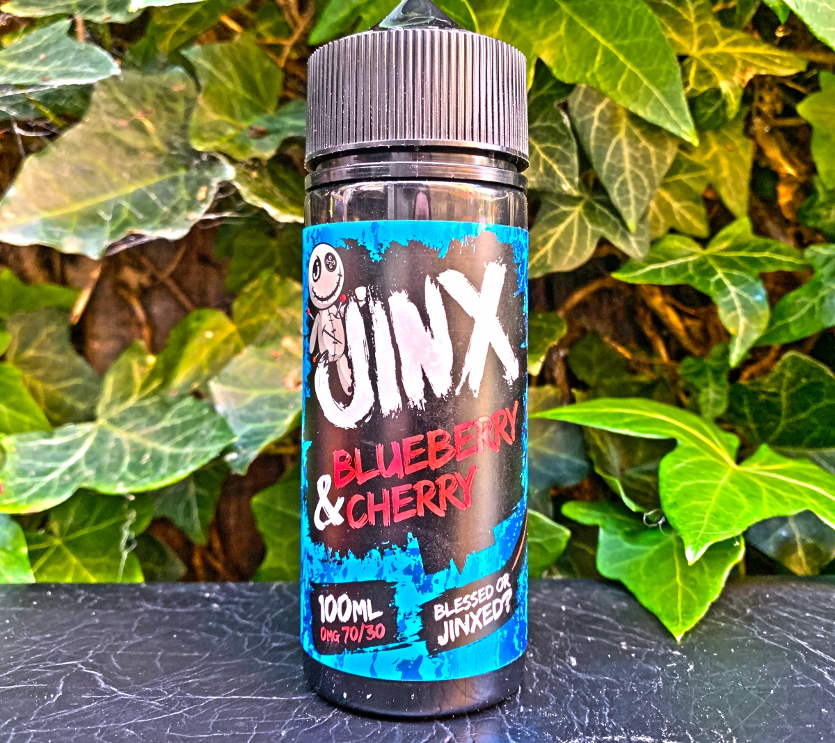Jinx Shortfill E-liquid Range Blueberry and Cherry