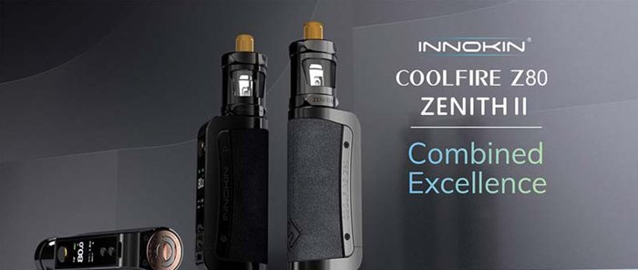 Innokin Coolfire Z80 and Zenith II Combined Excellence