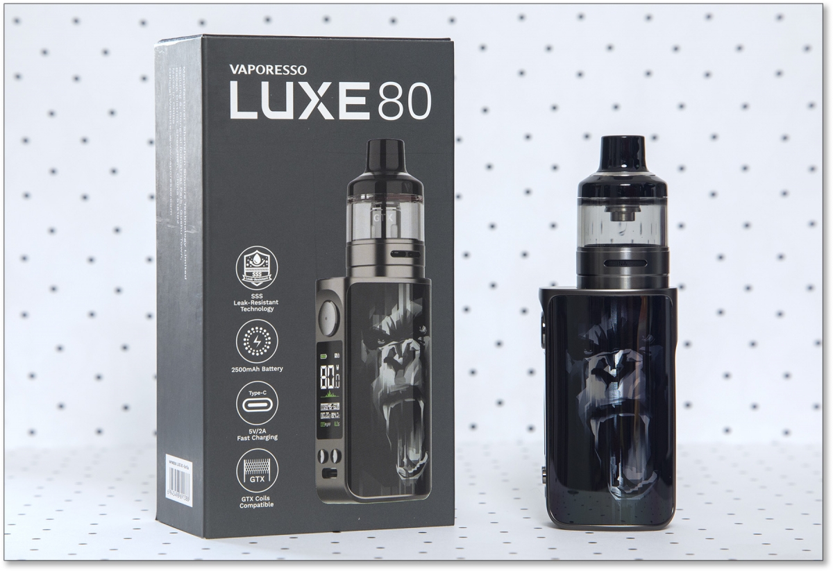 Vaporesso LUXE 80 with box