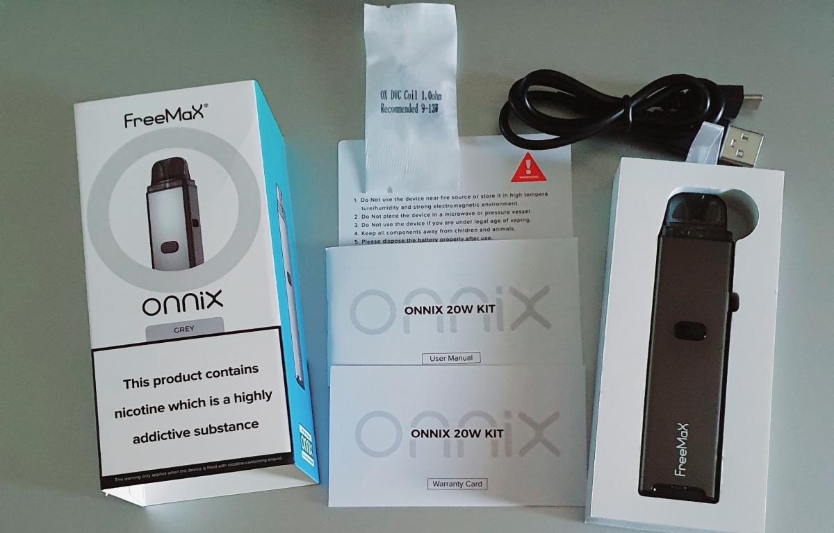 Freemax Onnix Kit contents