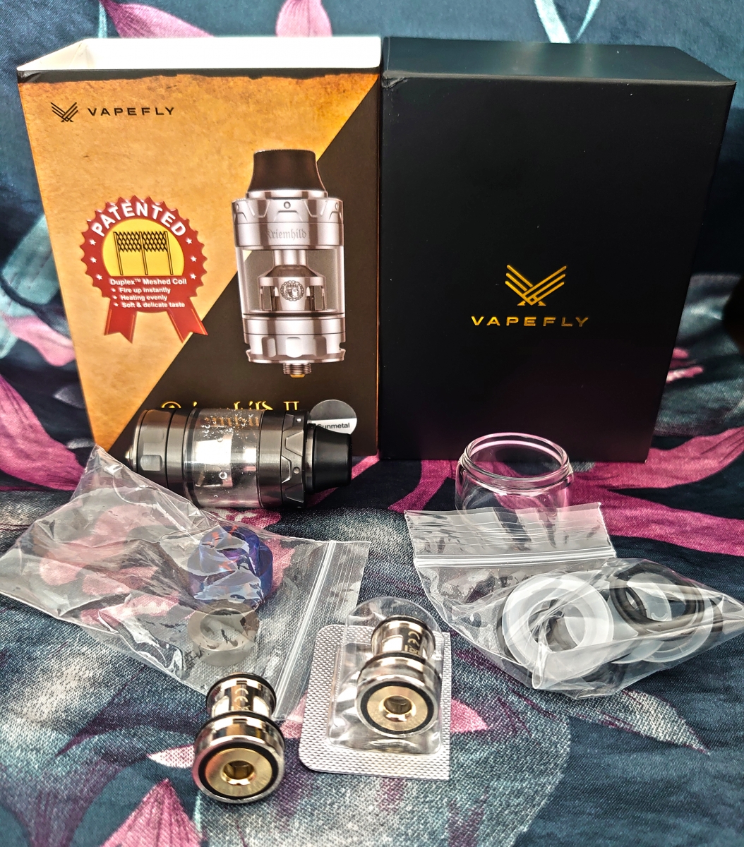 Vapefly Kriemhild 2 box and contents