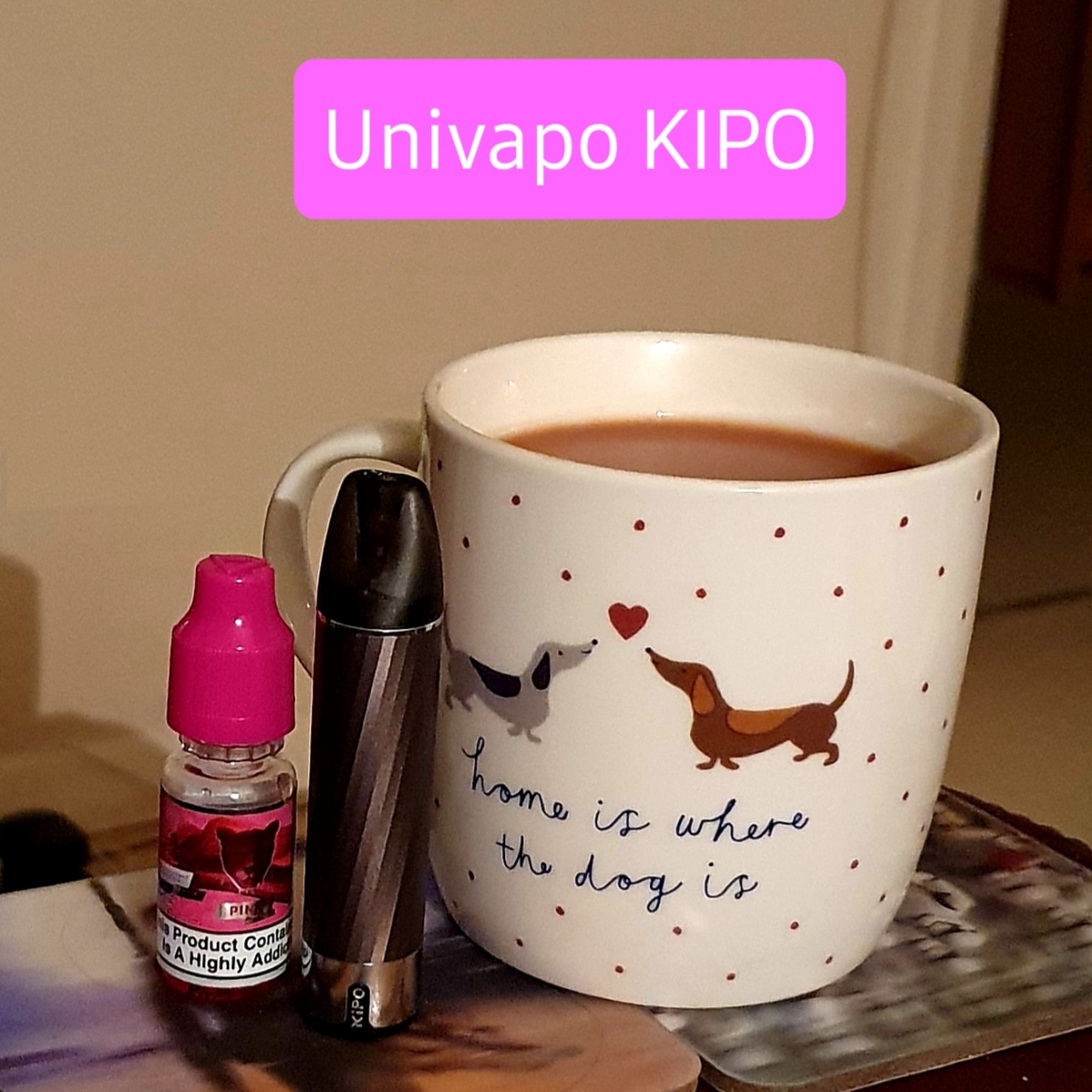 Univapo Kipo Pod Kit and a brew