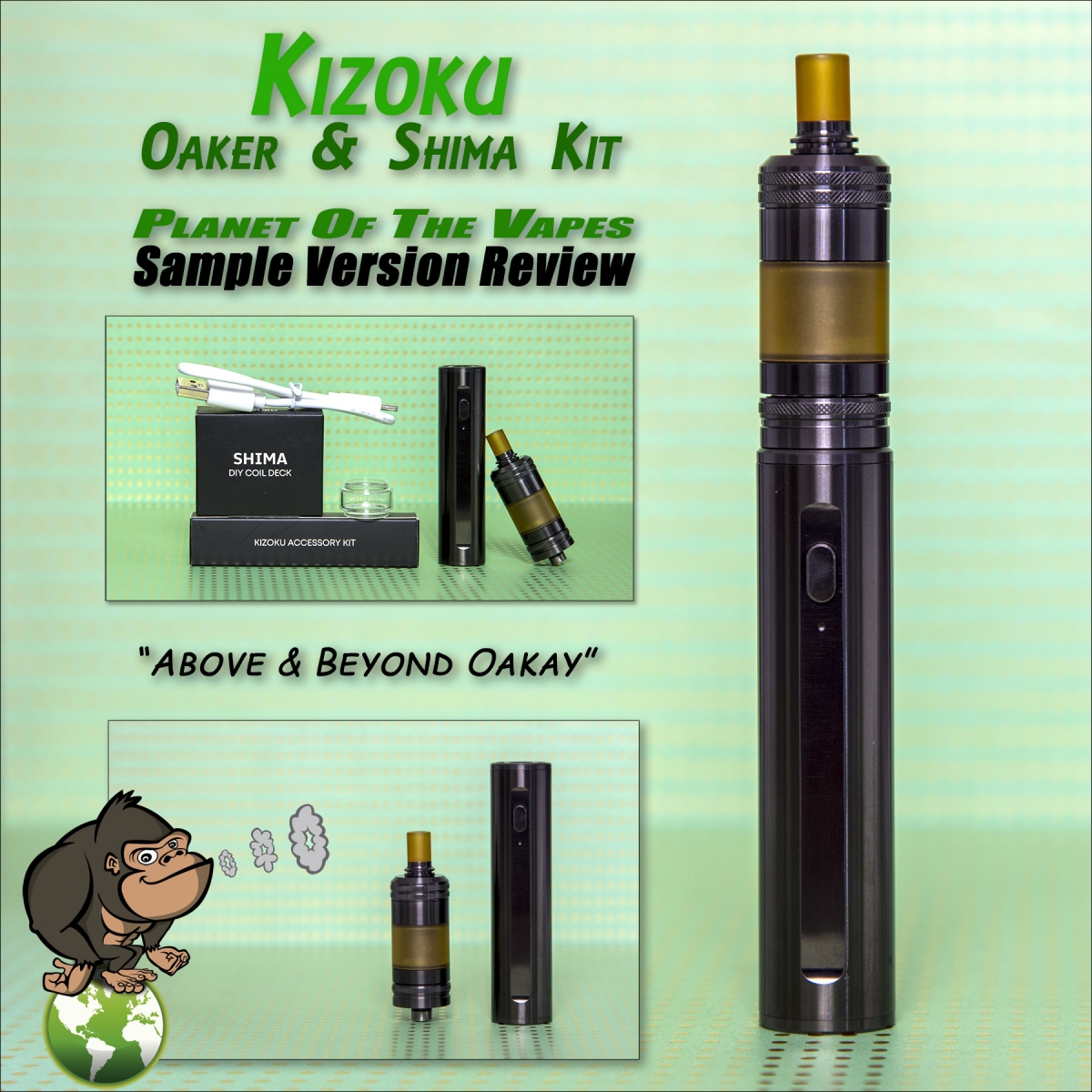 KIZOKU Oaker and Shima MTL Kit review