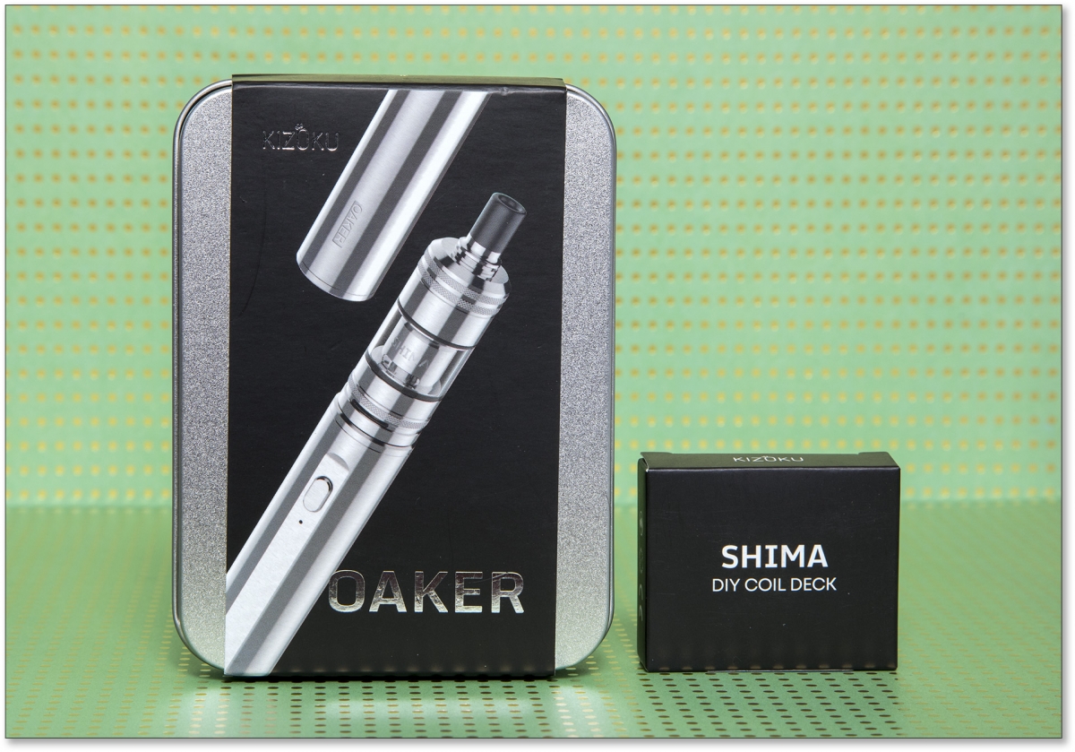 KIZOKU Oaker and Shima MTL Kit double boxes