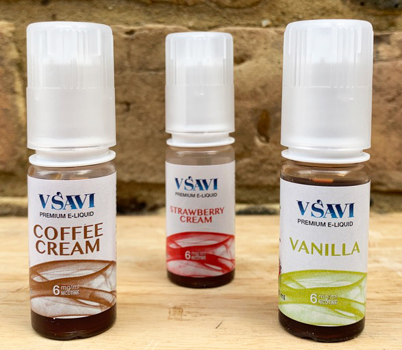 VSAVI VG E-liquid Range Creams