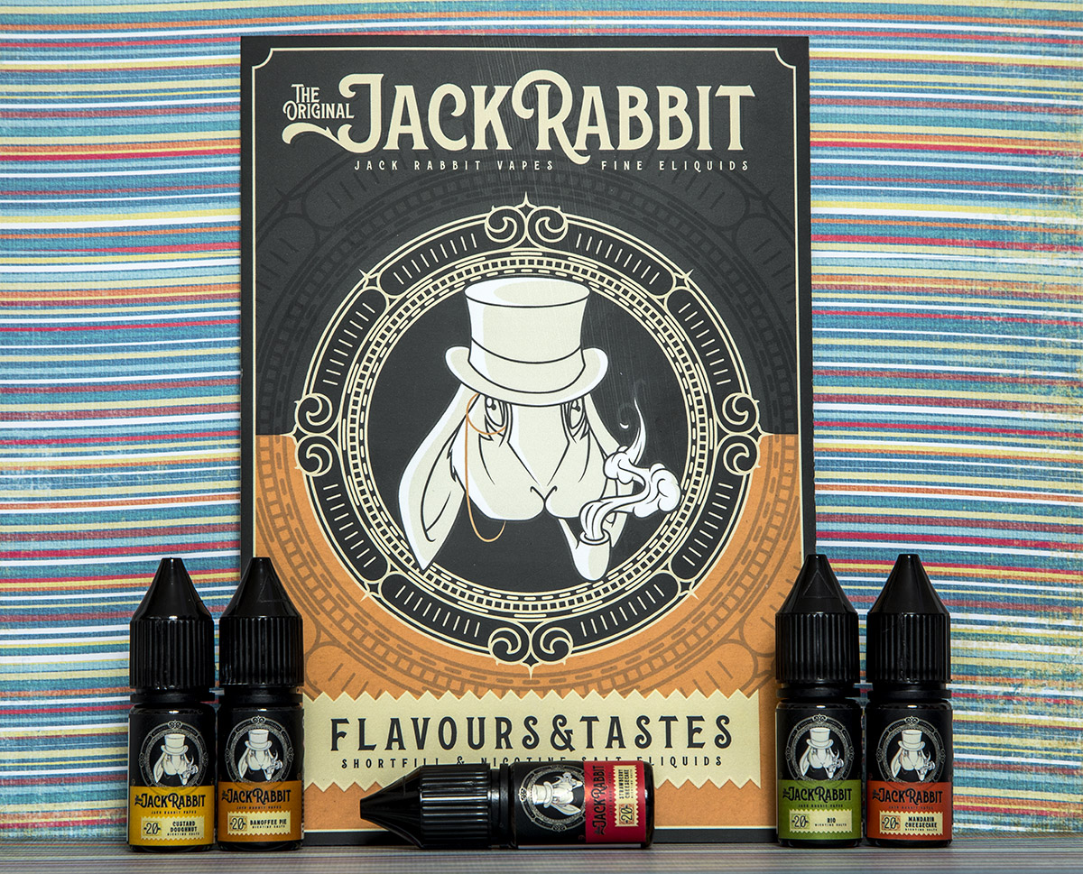 Jack Rabbit 10ml Nic Salt Range menu