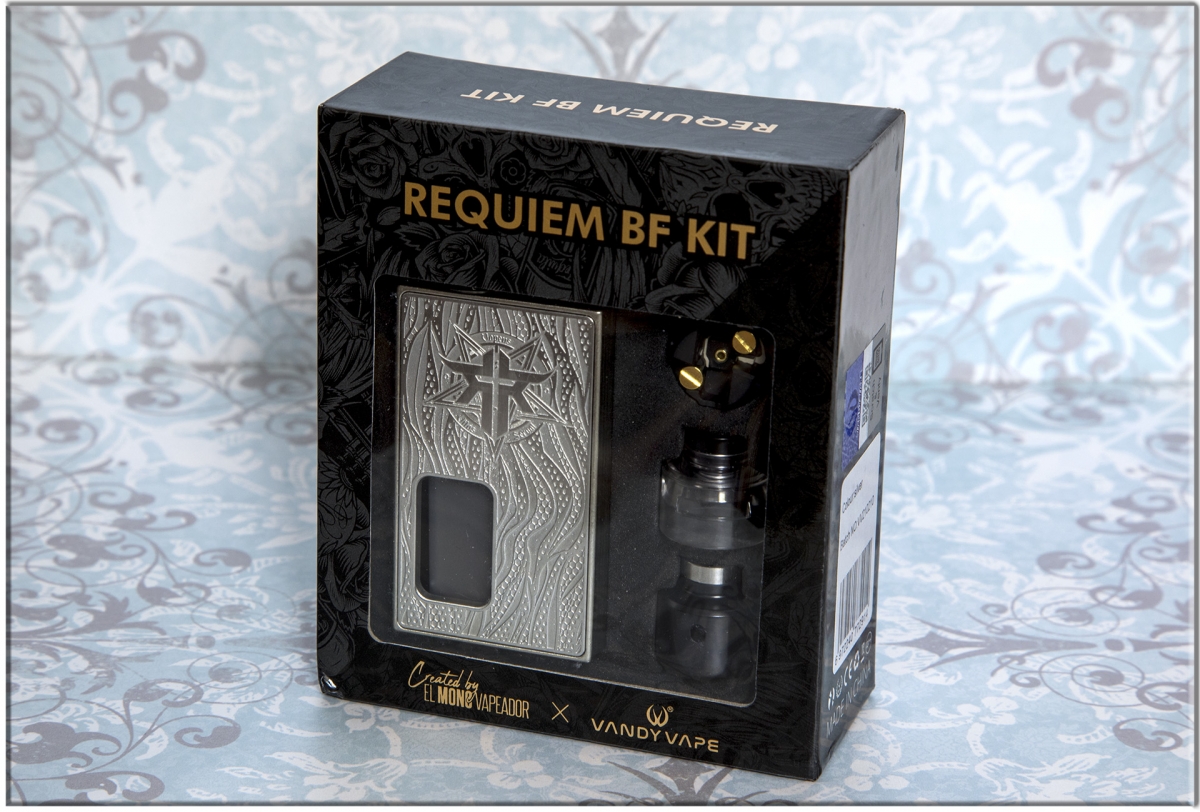 Vandy Vape Requiem BF Kit boxed