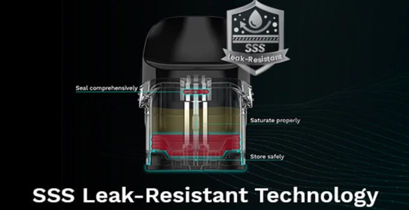 Vaporesso Luxe Q leak resistant