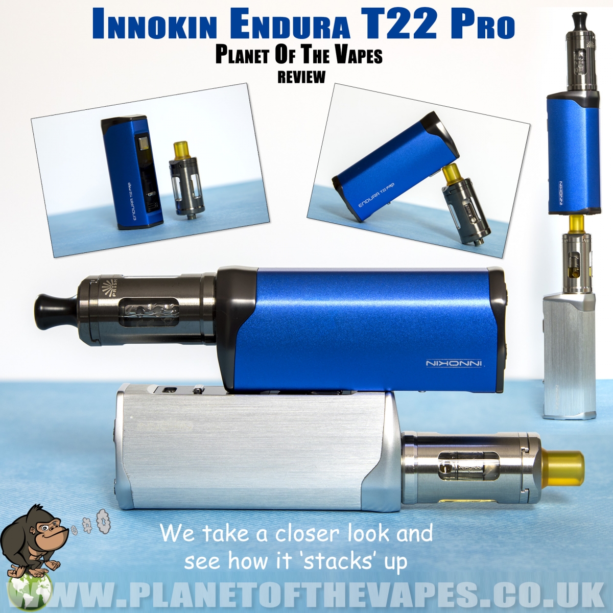 Innokin Endura T22 Pro & T18E Tank Kit review