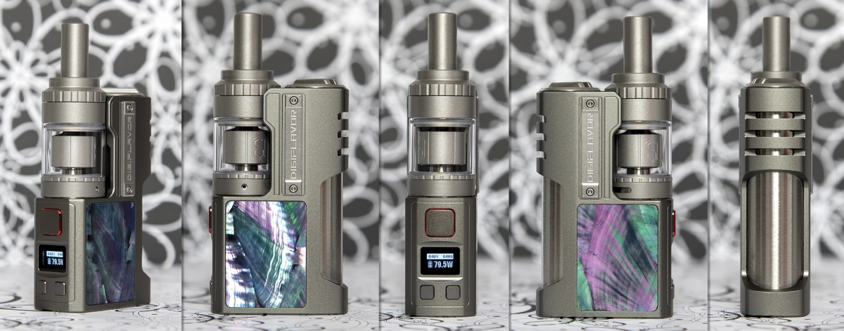 Digiflavor Z1 SBS and Siren3 GTA Kit all angles