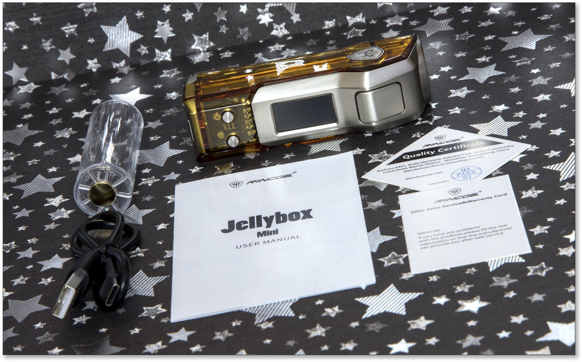 Rincoe Jellybox Mini contents