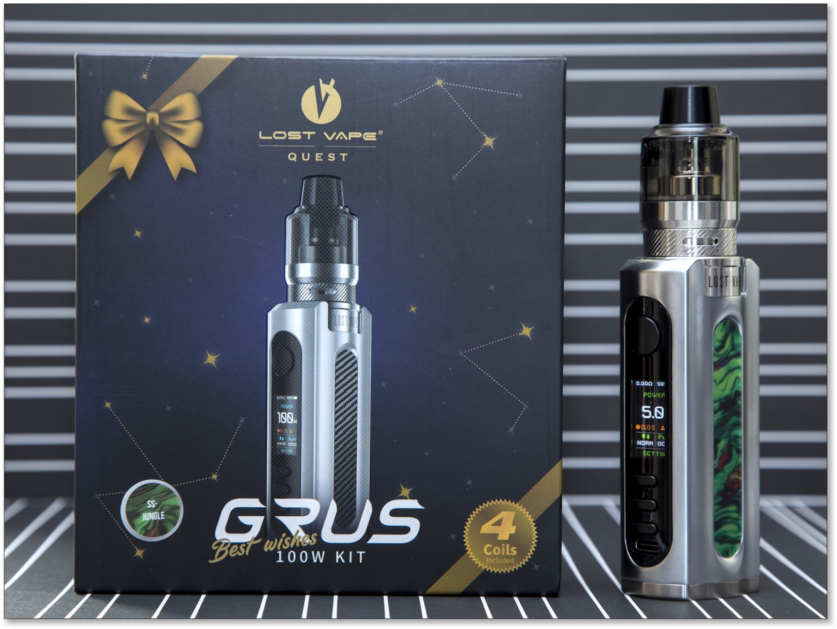 Lost vape Grus (improved) boxed