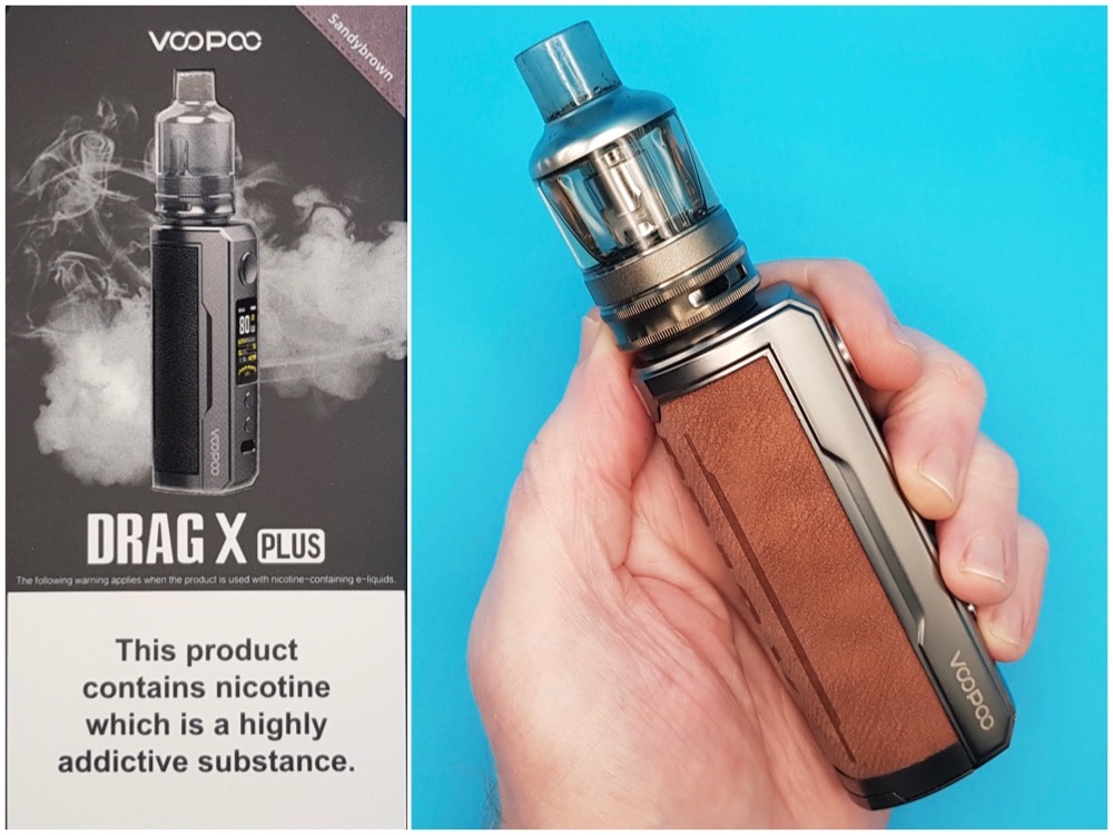 Voopoo Drag X Plus with box