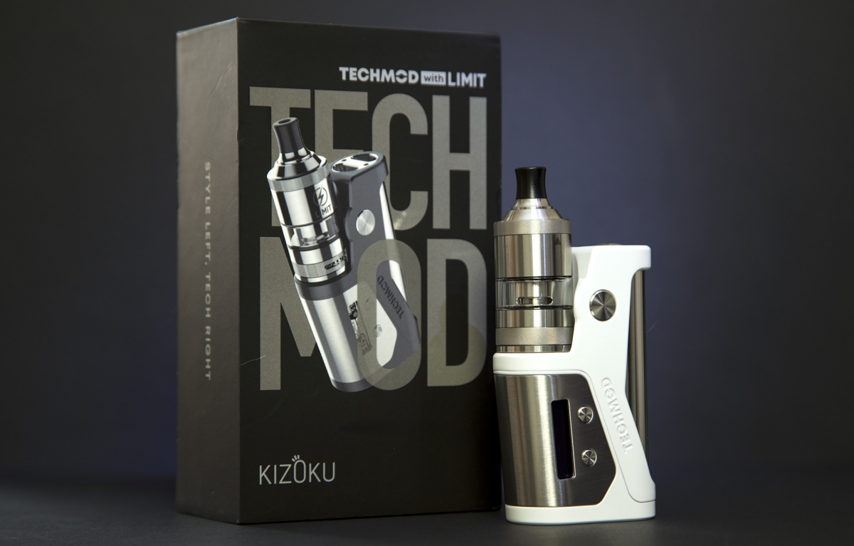 Kizoku Techmod 80W Mod Kit with Limit MTL RTA Kit boxed