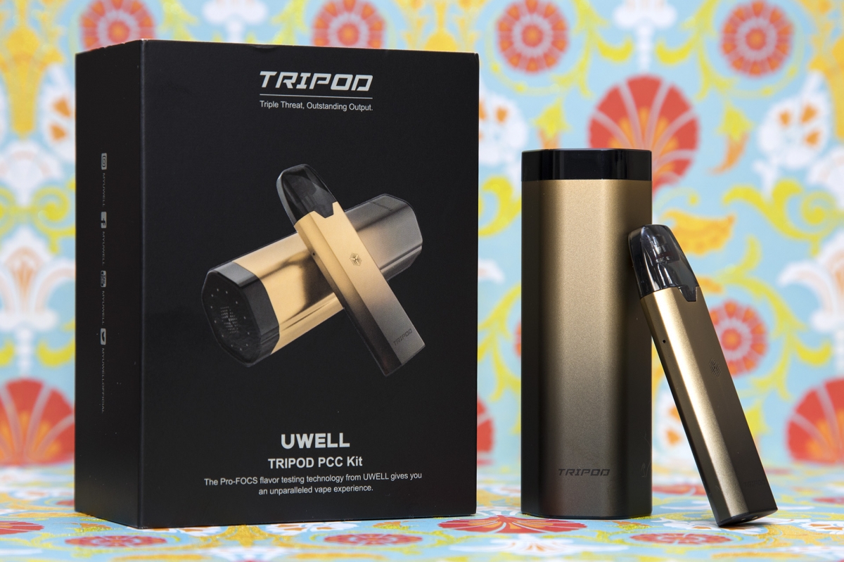 Uwell Tripod PCC Pod Kit boxed