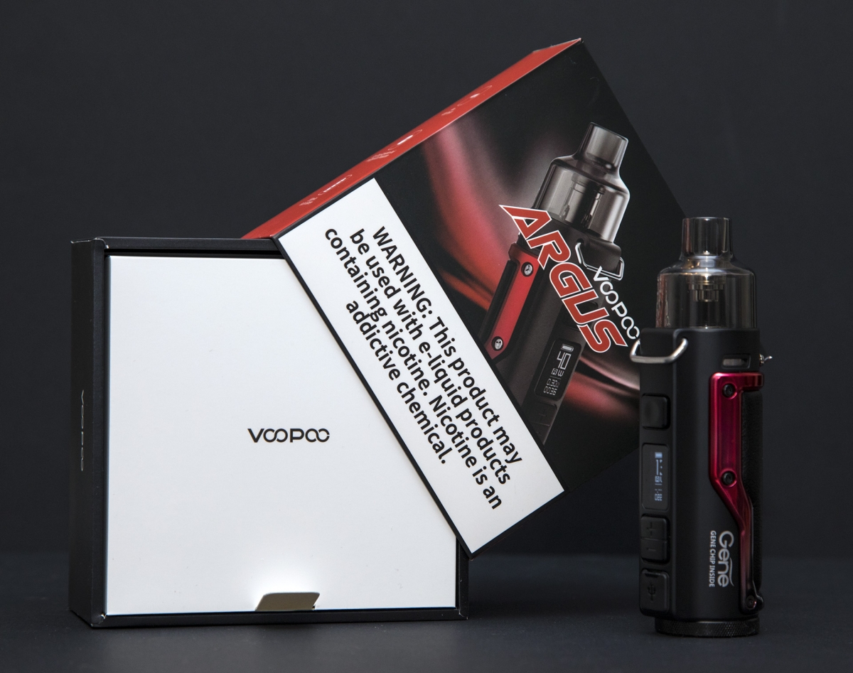 Voopoo Argus Pod System Kit box