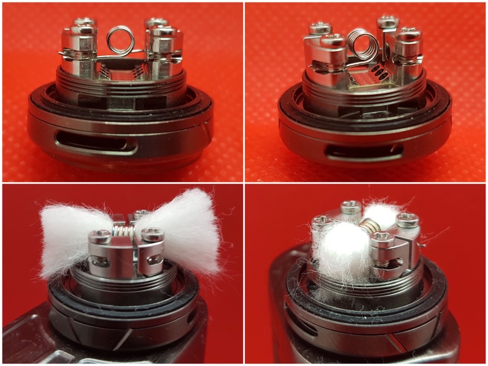 Augvape Druga RTA building and wicking