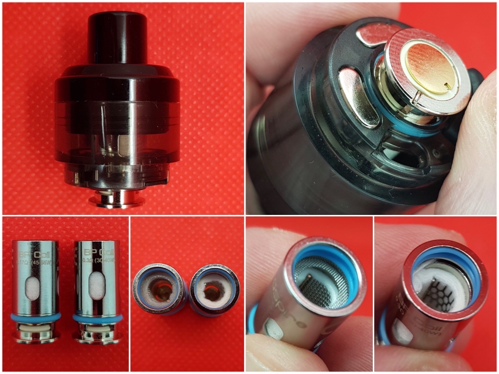 Aspire BP80 coils and fitting