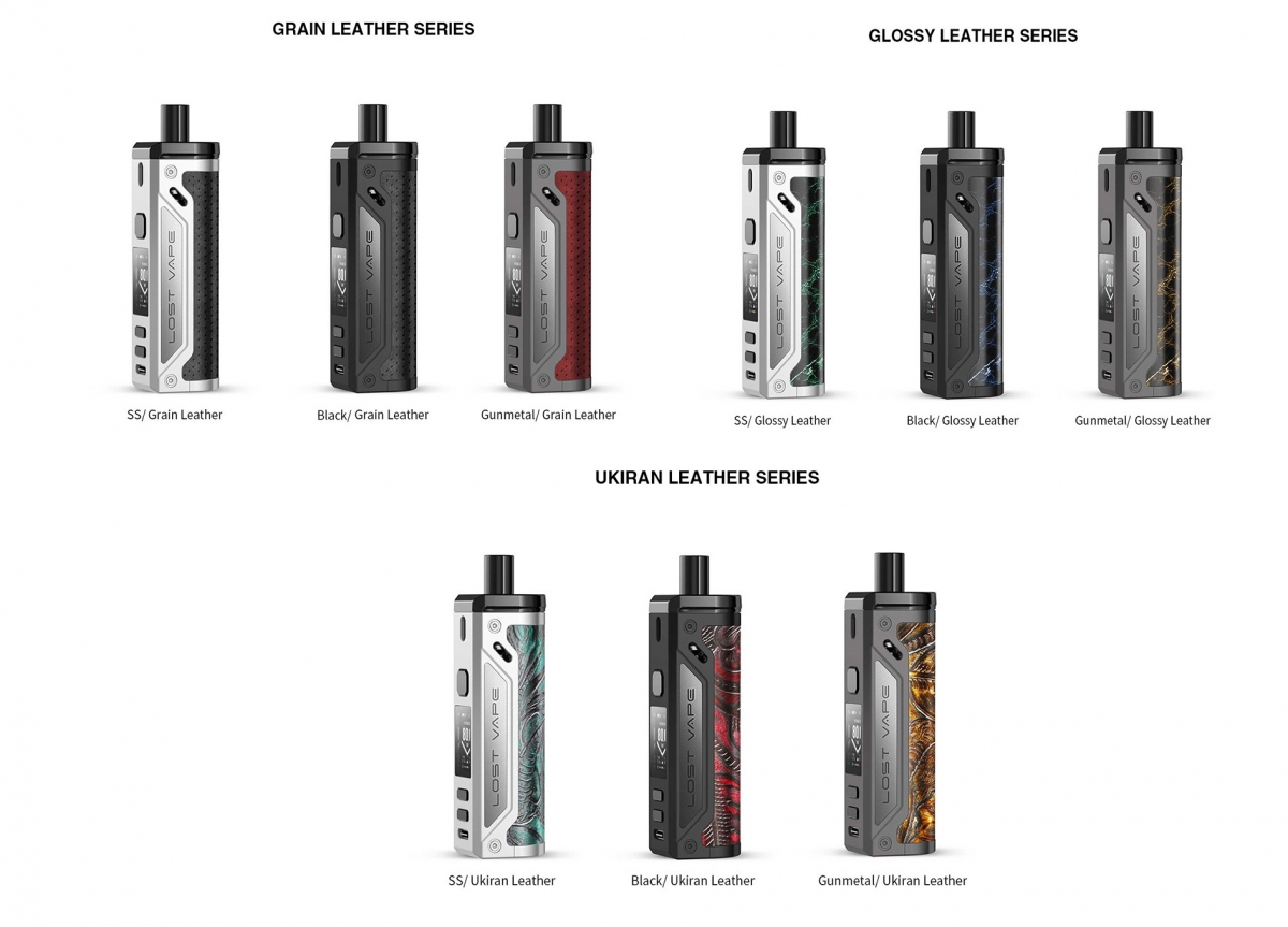 Lost Vape Thelema Colours