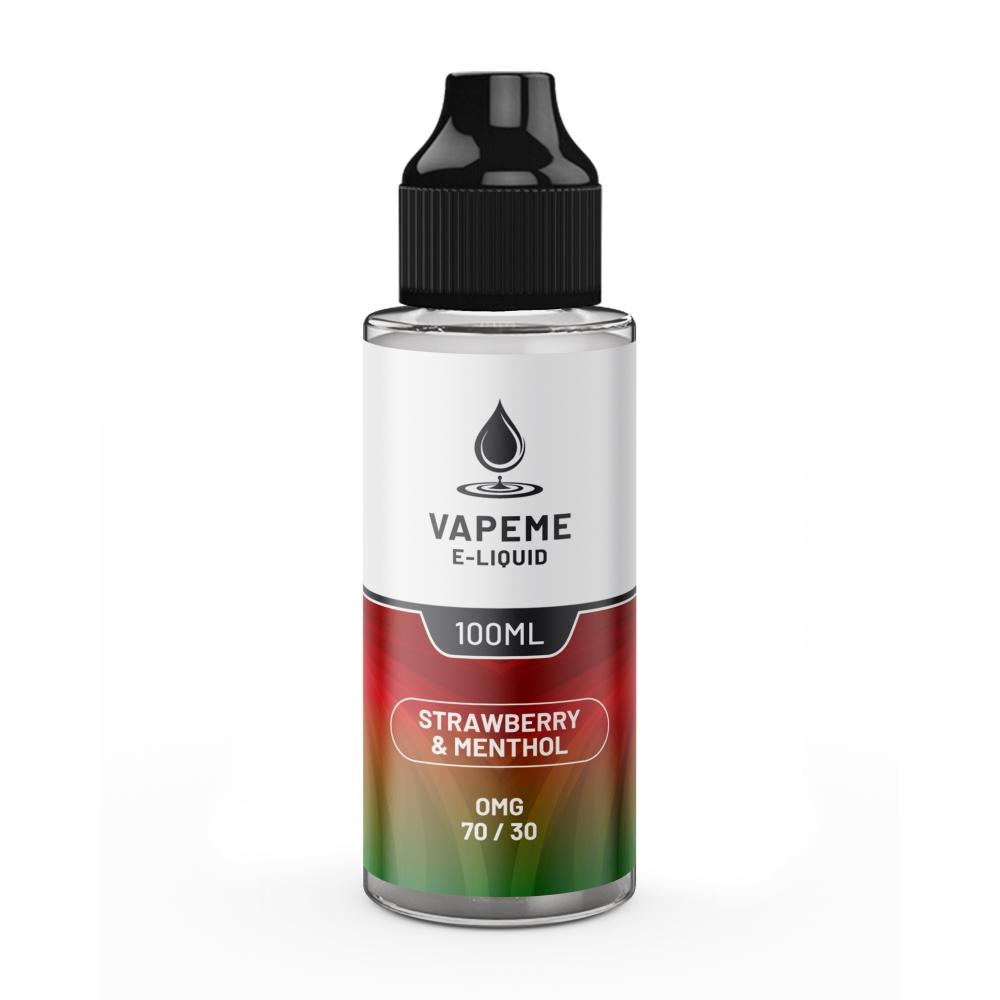 Vapeme E-liquid by Monday Vapes Strawberry & Menthol