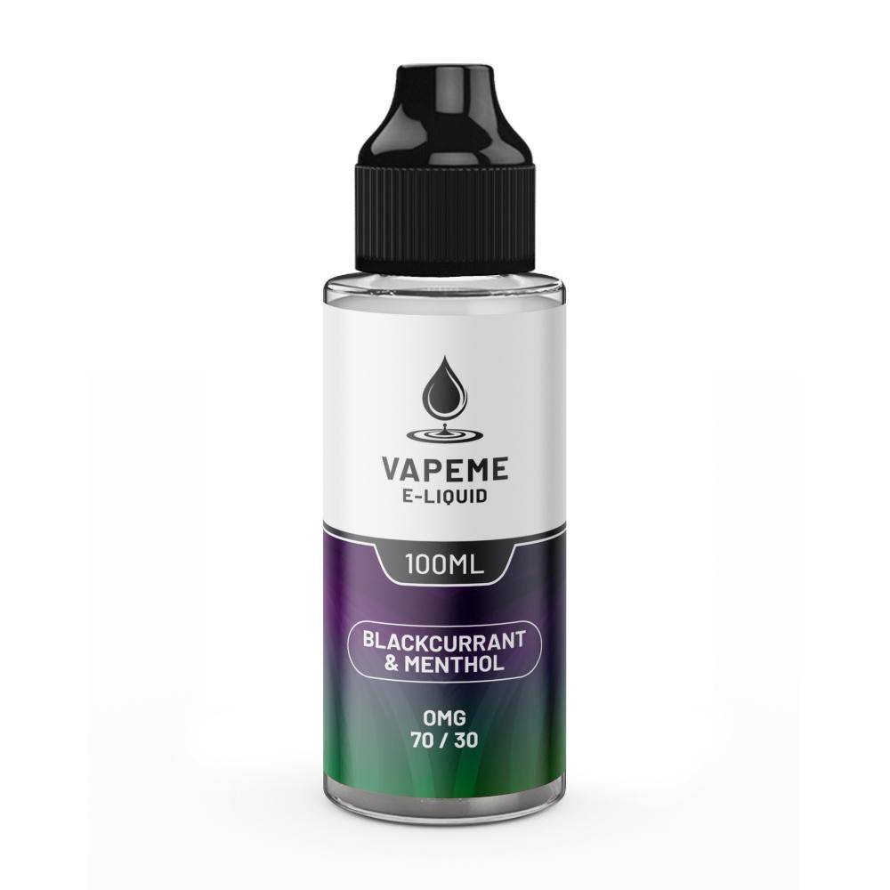 Vapeme E-liquid by Monday Vapes Blackcurrant & Menthol