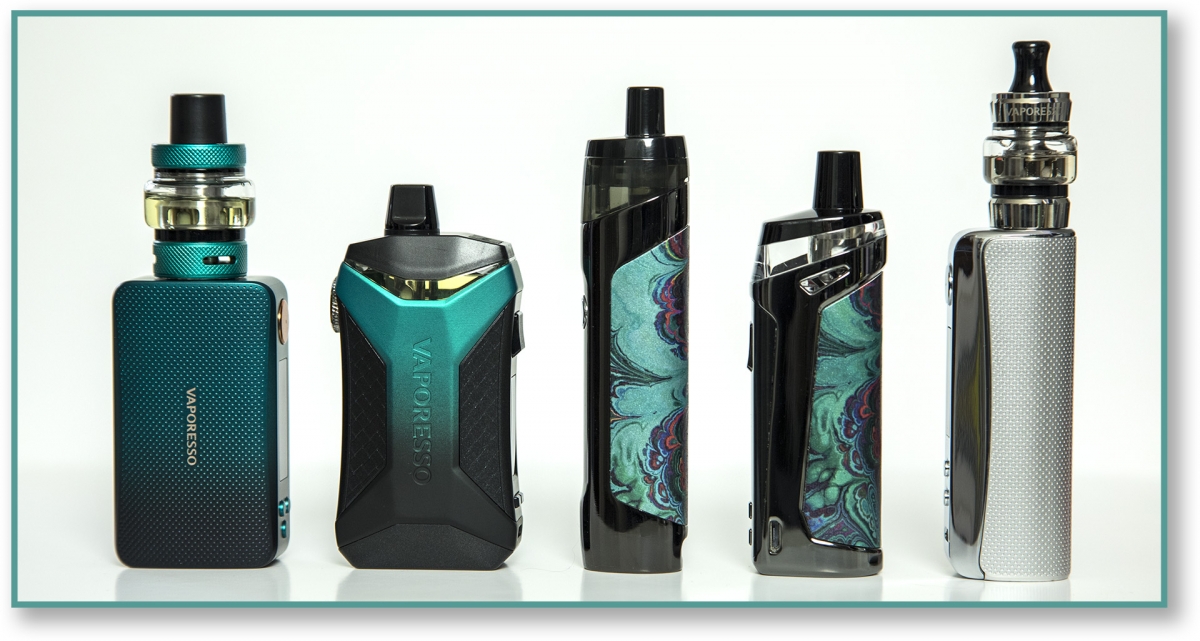 Vaporesso Xiron Pod Kit with other mods that use the same coils