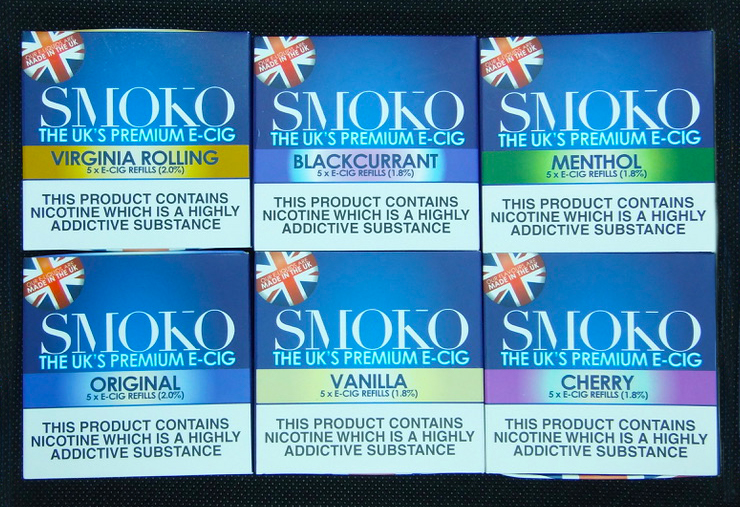 SMOKO E-Cigarette refills