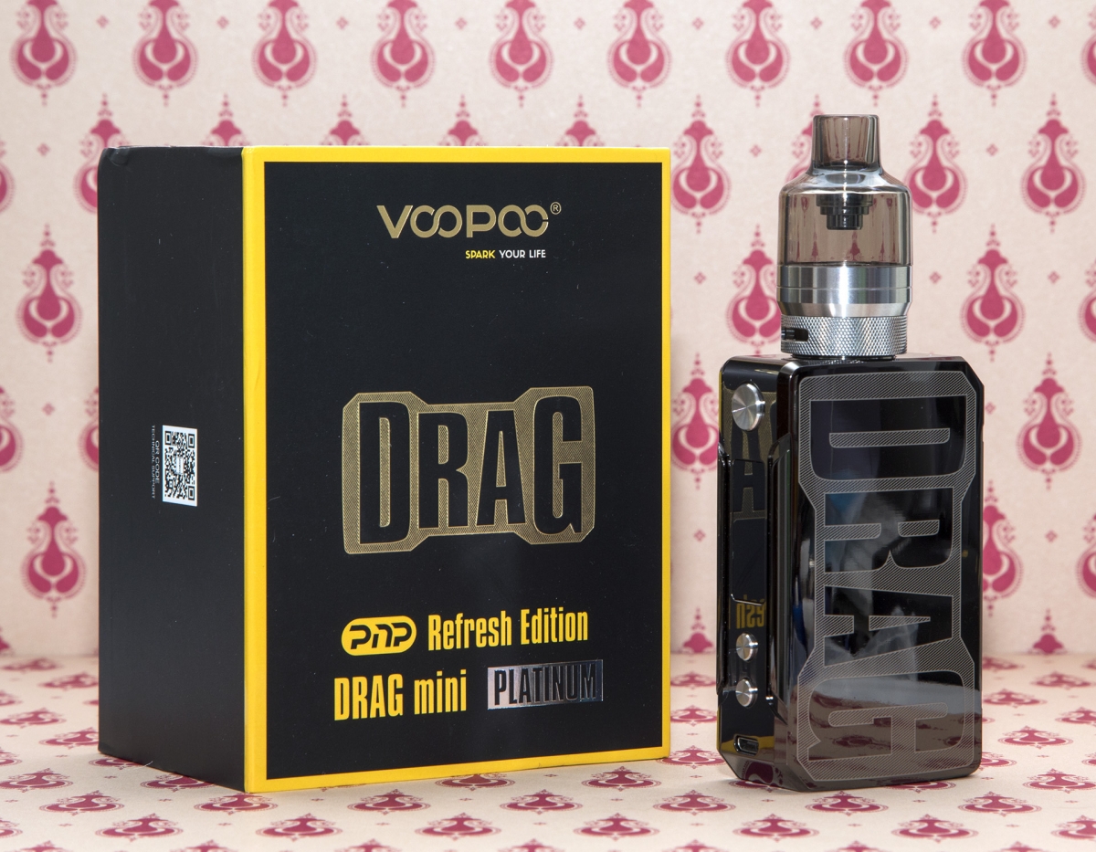 VOOPOO Drag Mini Platinum Refresh Kit box fresh
