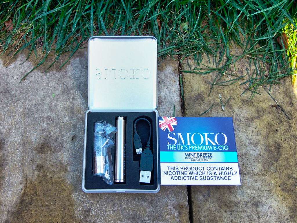 Smoko Vape starter kit presentation box