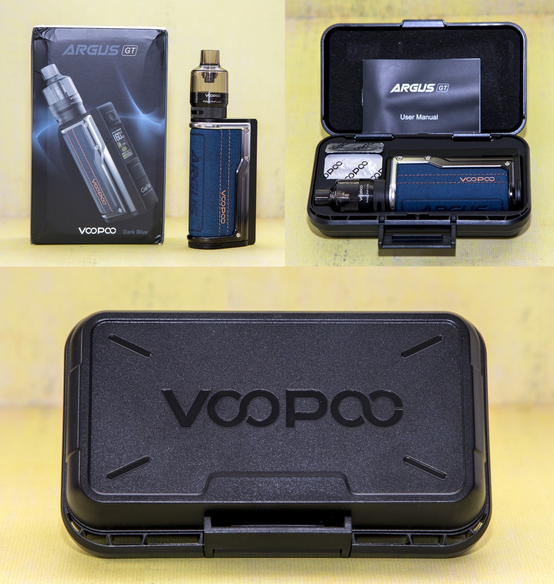 VooPoo Argus GT Mod & PnP Tank Kit packaging