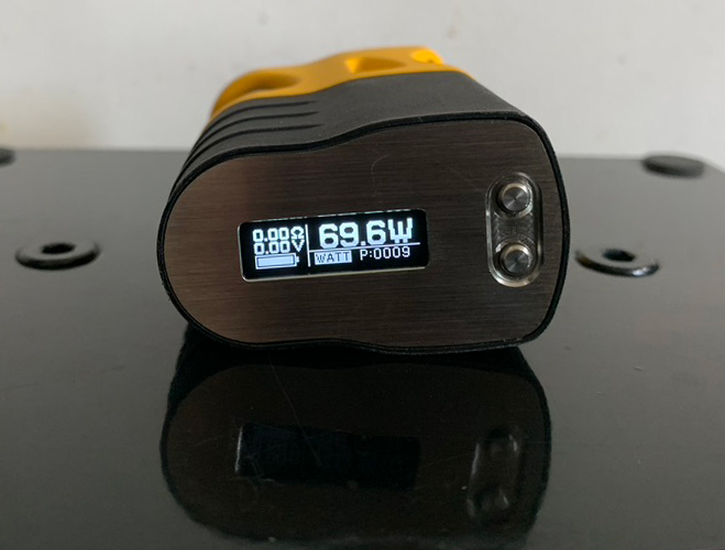 Sacowin SXK Supbox screen and buttons