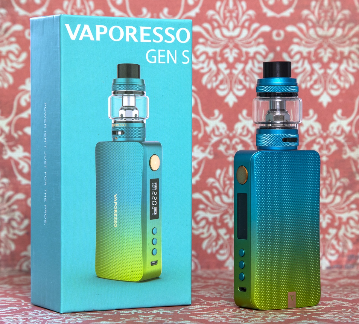 Vaporesso Gen S and NRG Tank Kit with box