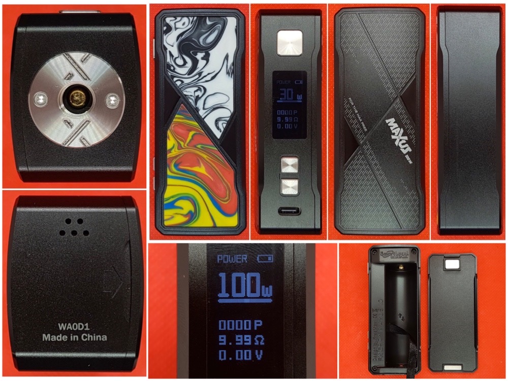 FreeMax Maxus 100w kit from all angles