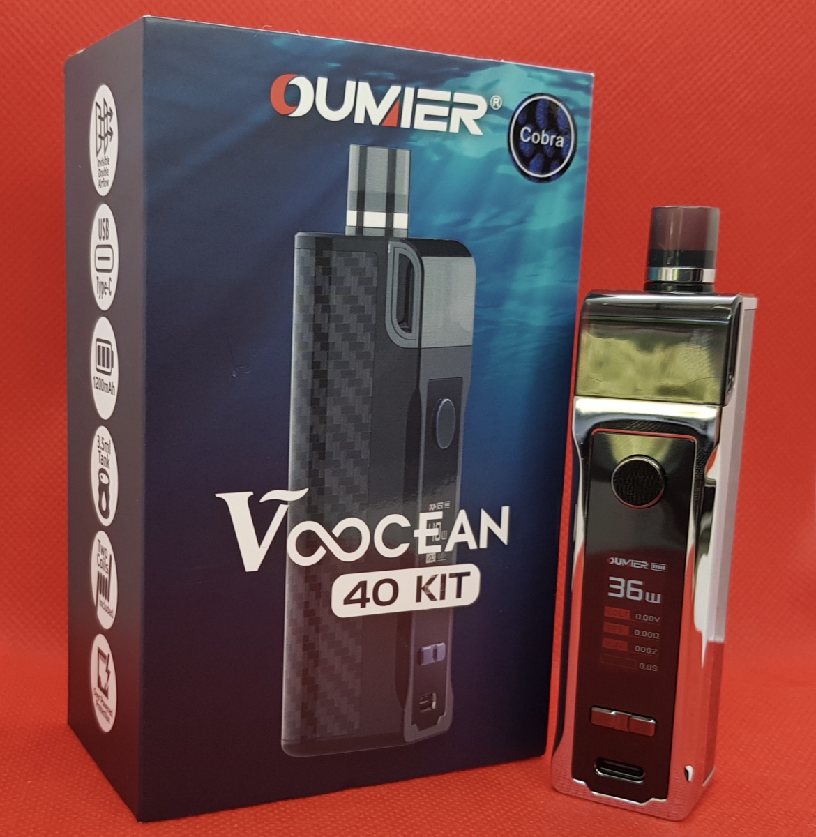 Oumier Voocean 40 kit with box