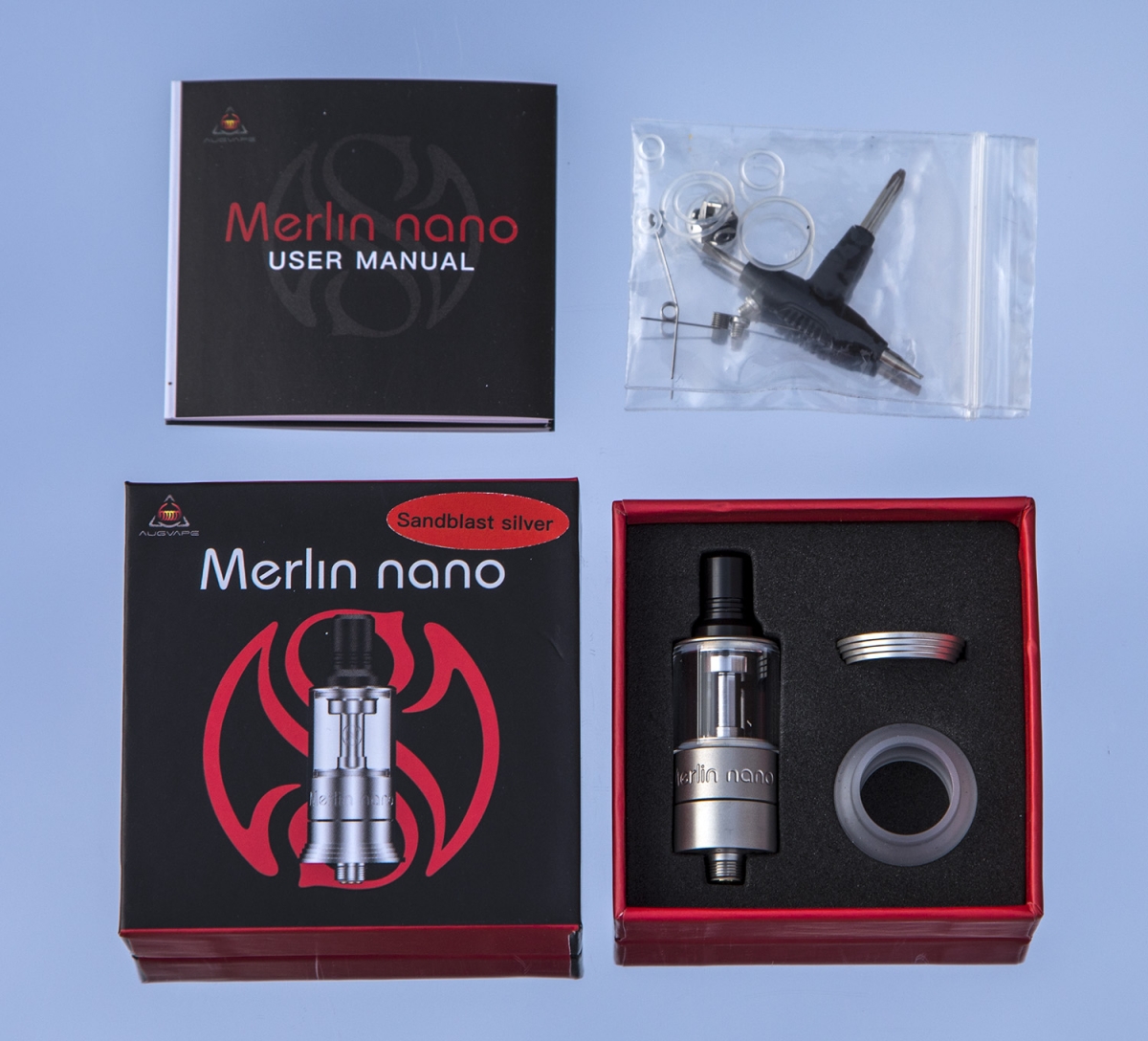 Augvape Merlin Nano package