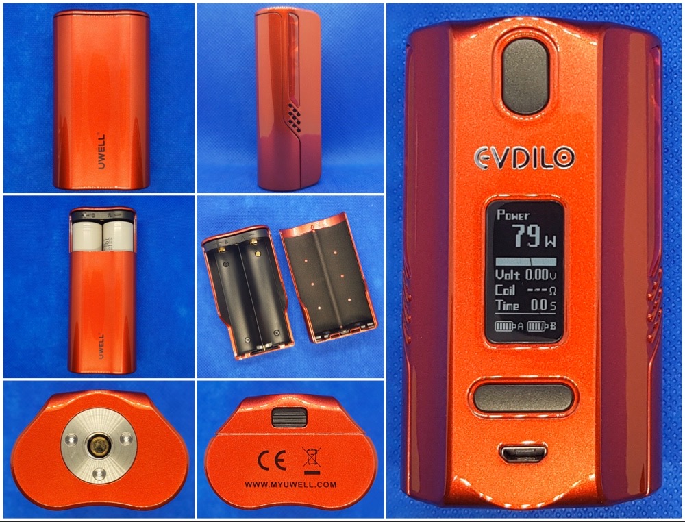 Uwell evdilo kit from every angle