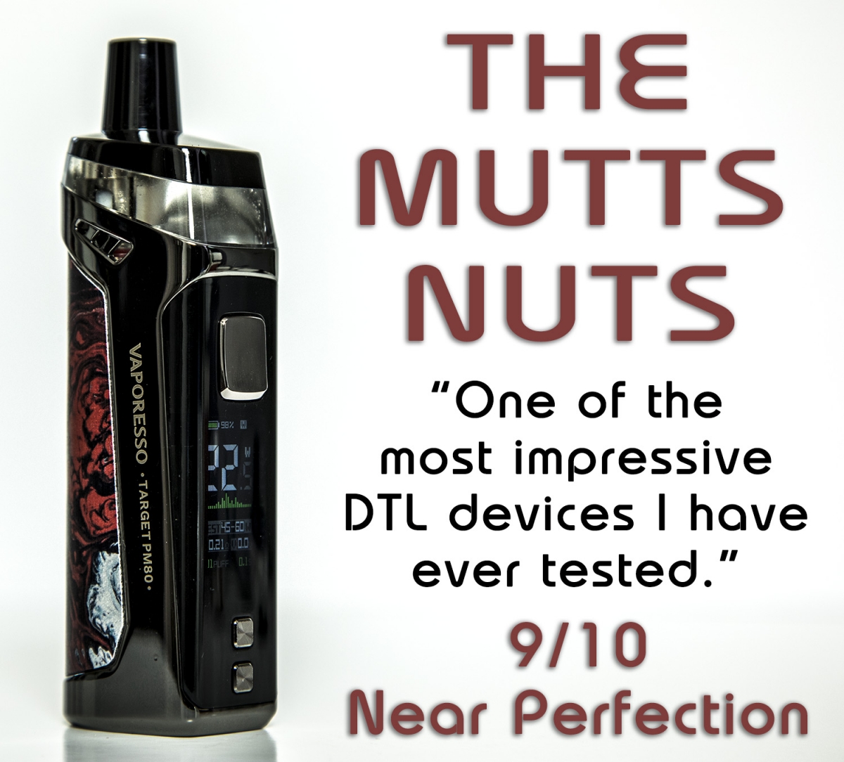 Vaporesso Target PM80 Kit mutts nuts