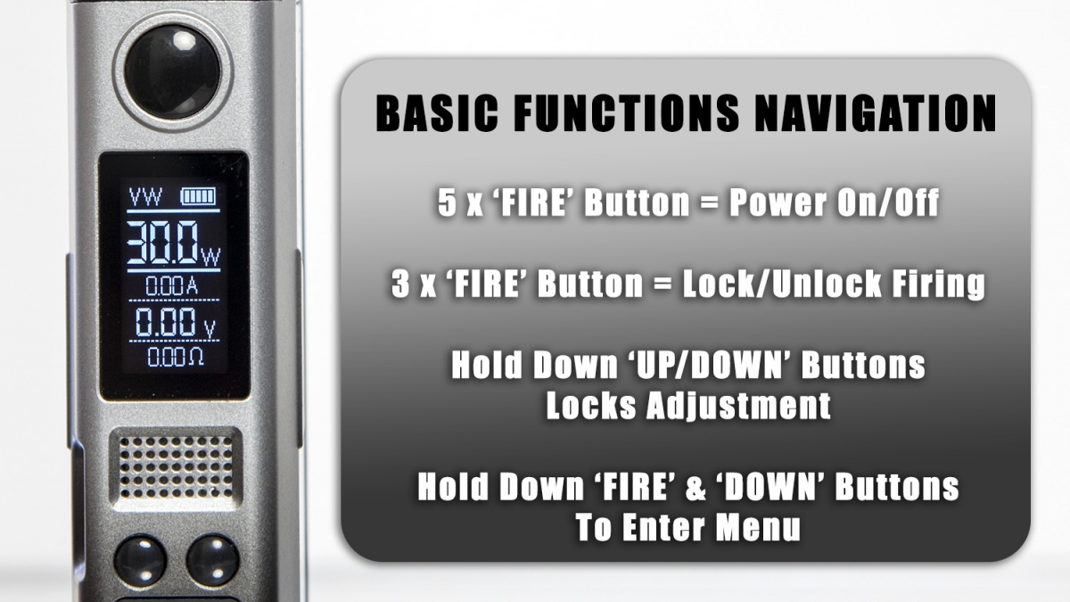Dovpo Topside Light Kit basic functions