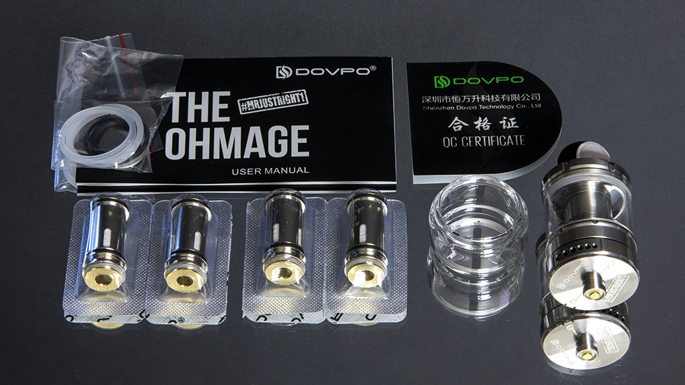 The Ohmage Sub-Ohm Tank by Dovpo coils
