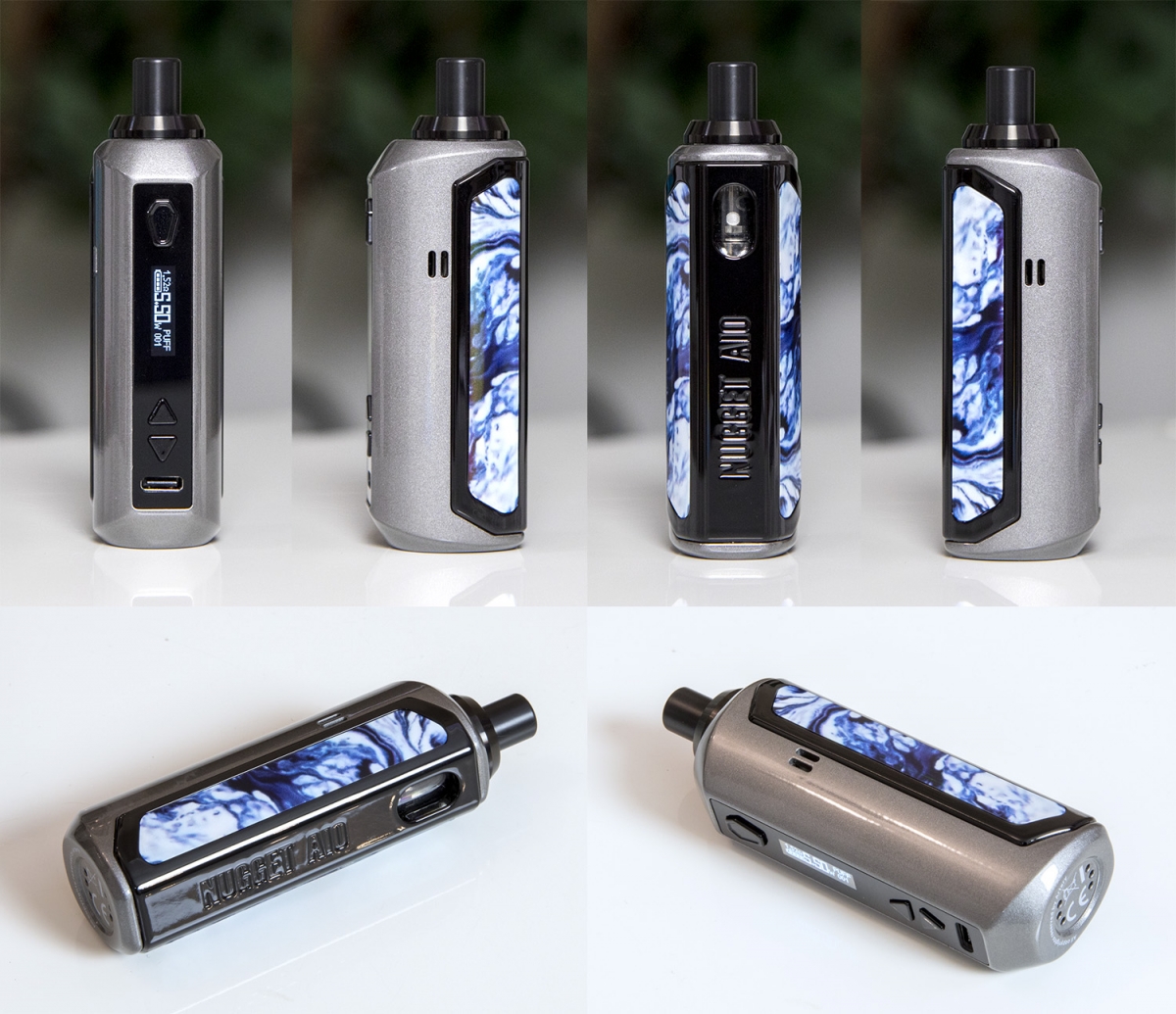 Artery Nugget AIO 40W Pod Kit from all angles