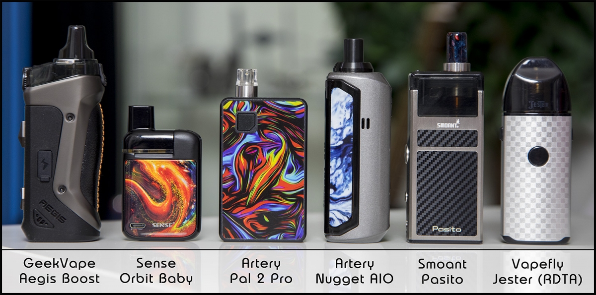Artery Nugget AIO 40W Pod Kit top of the pods