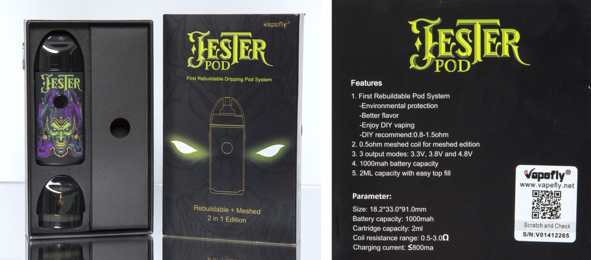 Vapefly Jester RBA Edition Boxed