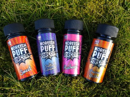 Morish Puff Popcorn E-Liquid Range Image