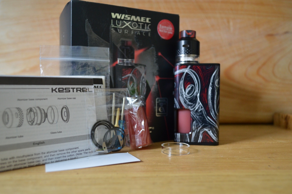 Wismec Luxotic Surface unboxing