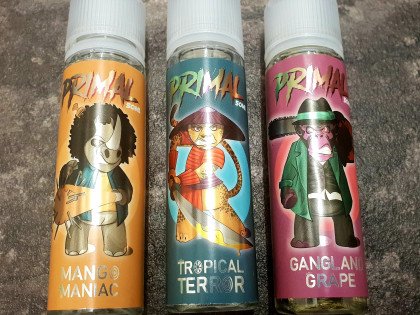 Primal E-Liquid Shortfills Image